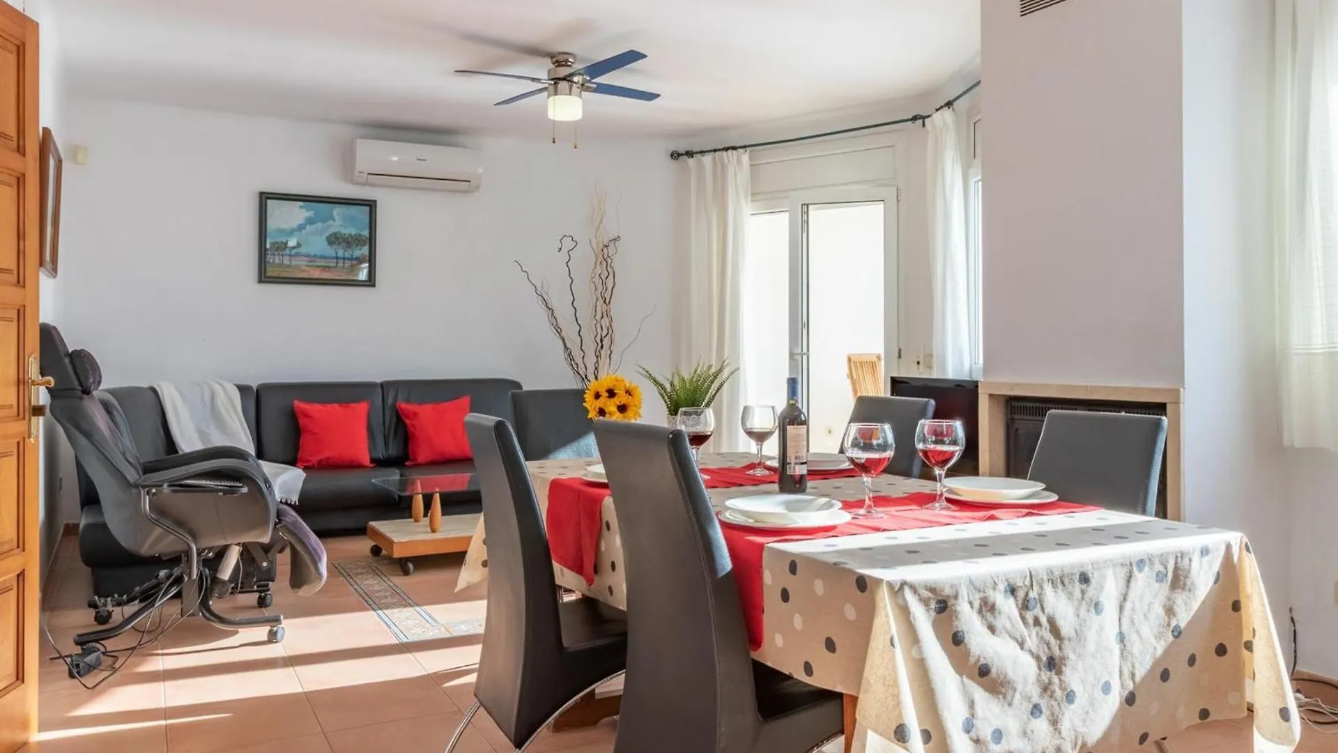 Tatil Evi Casa De Vacaciones Con Piscina, Jardin, A.A, Barbacoa, Wifi Y Parking, Cerca De La Playa - Es-89-78 Sant Pere Pescador İspanya
